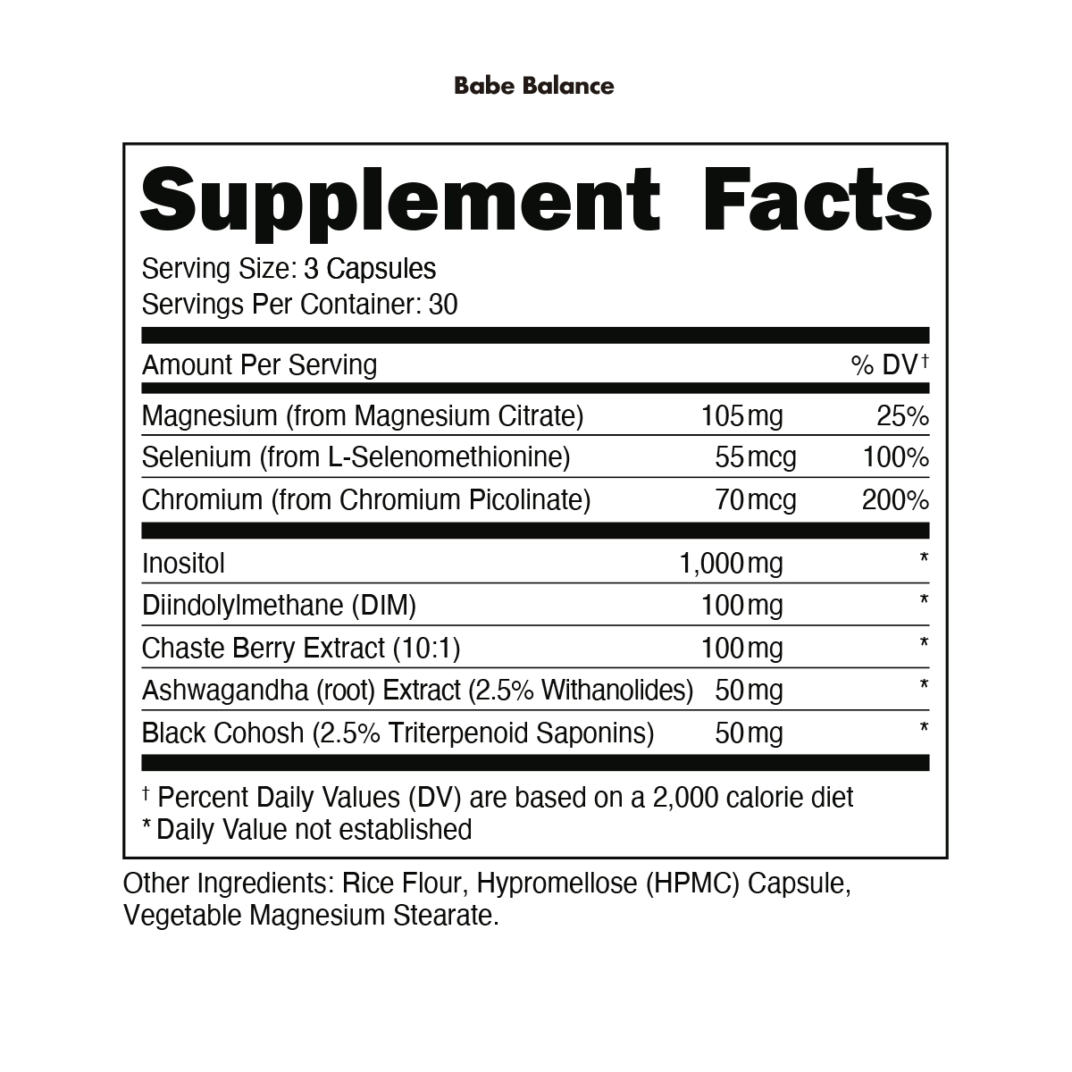 DAS Labs Babe by Bucked Up Balance - SuppPrep