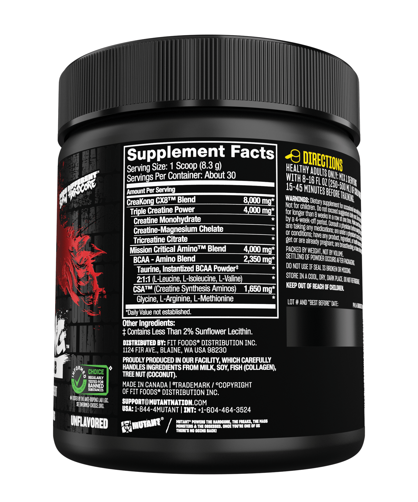 Mutant Creakong CX8 - SuppPrep
