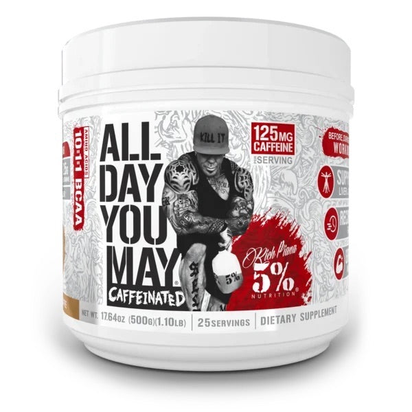 5% Nutrition All Day You May Caffeine - SuppPrep