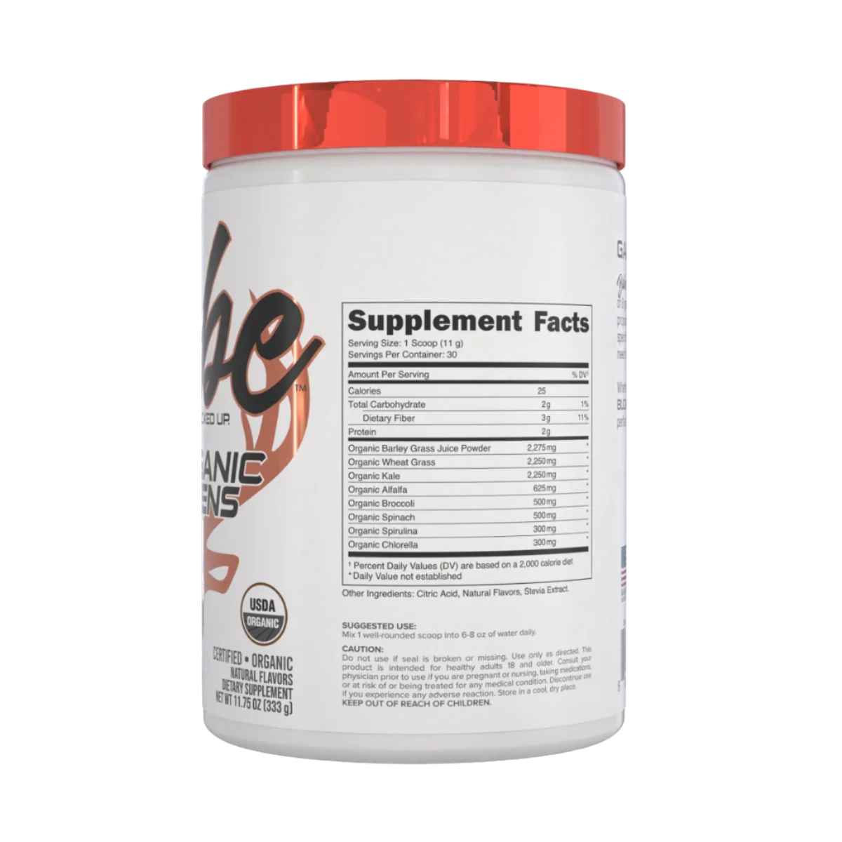 DAS Labs Babe by Bucked Up Organic Greens - SuppPrep
