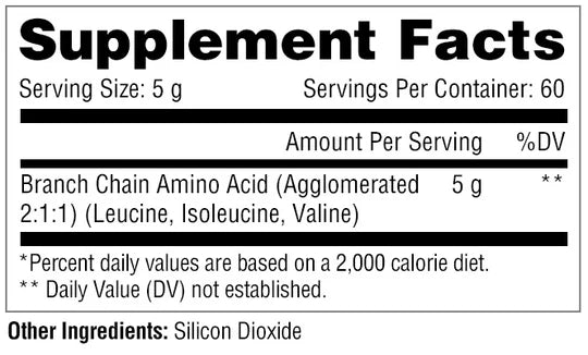 Metabolic Nutrition BCAA - SuppPrep
