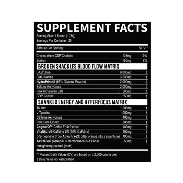 Condemned Labz x Fresh Collab Preworkout - SuppPrep