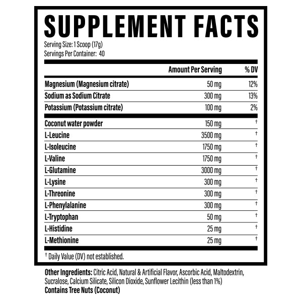 TC Nutrition Hydramino EAAs - SuppPrep