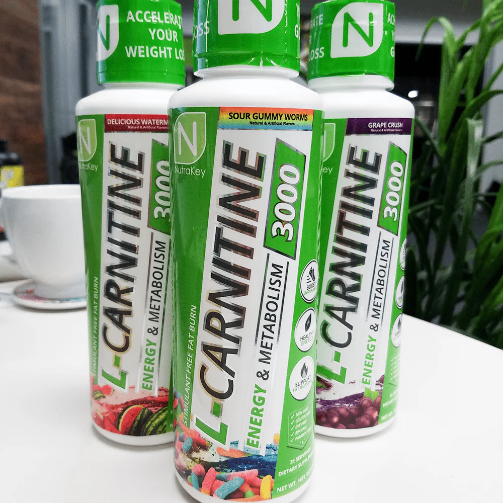 NutraKey Liquid L-Carnitine 3000mg - SuppPrep