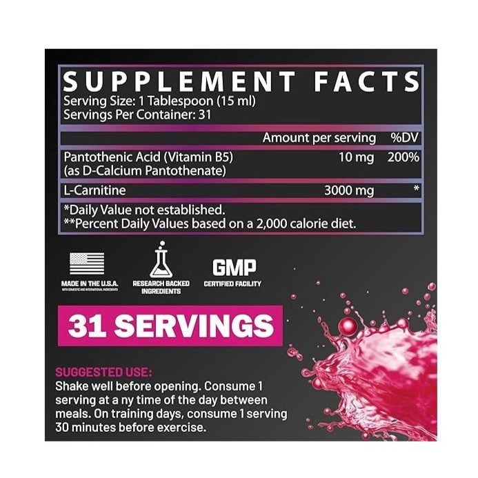 Nutrex L-Carnitine 3000 - SuppPrep