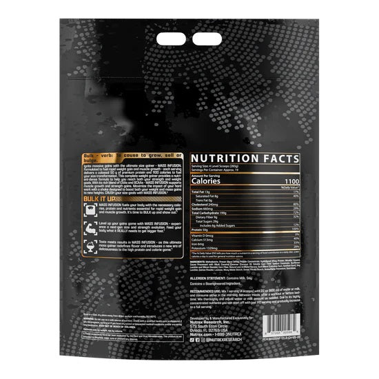 Nutrex Mass Infusion - SuppPrep