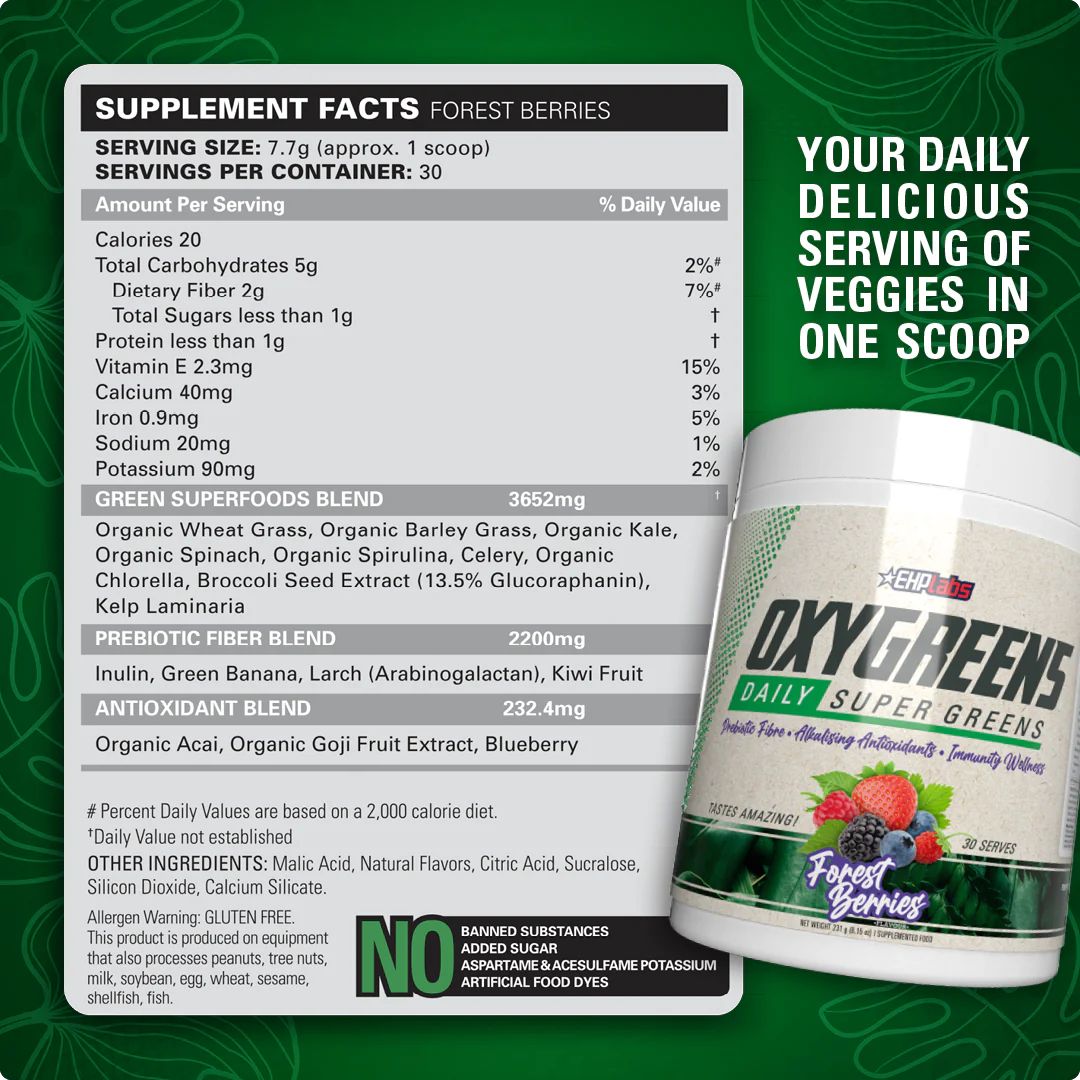 EHPlabs OxyGreens - SuppPrep