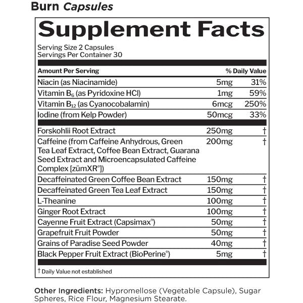Rule One Burn Capsules - SuppPrep