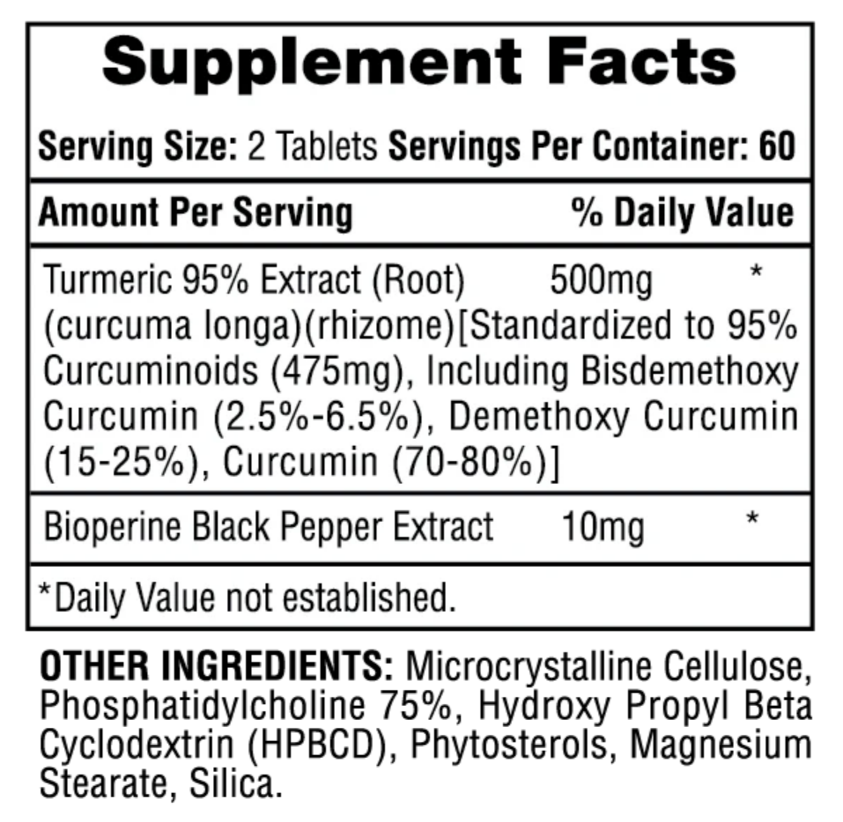 Hi-Tech Pharma Turmeric - SuppPrep