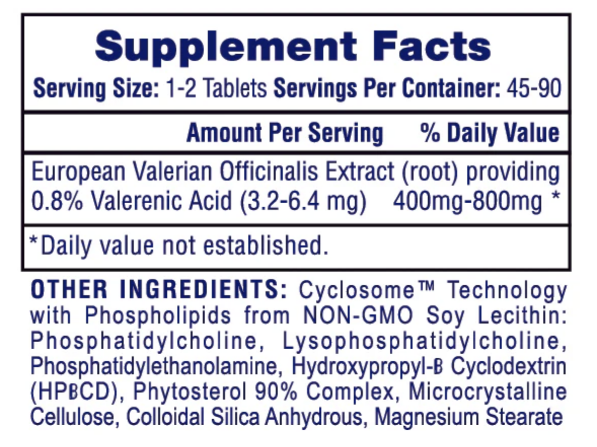 Hi-Tech Pharma Valerian Rx - SuppPrep