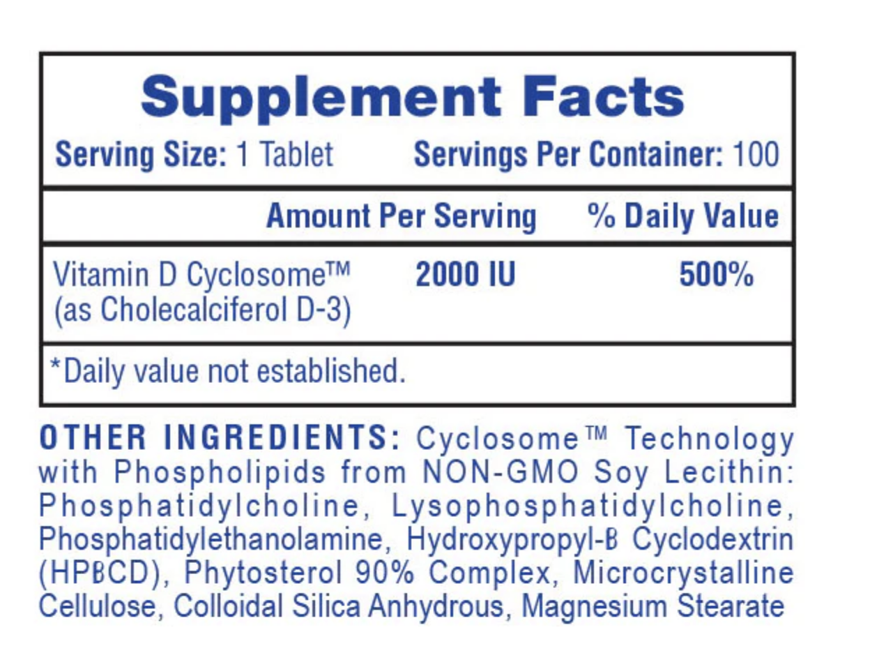 Hi-Tech Pharma Vitamin D3 - SuppPrep