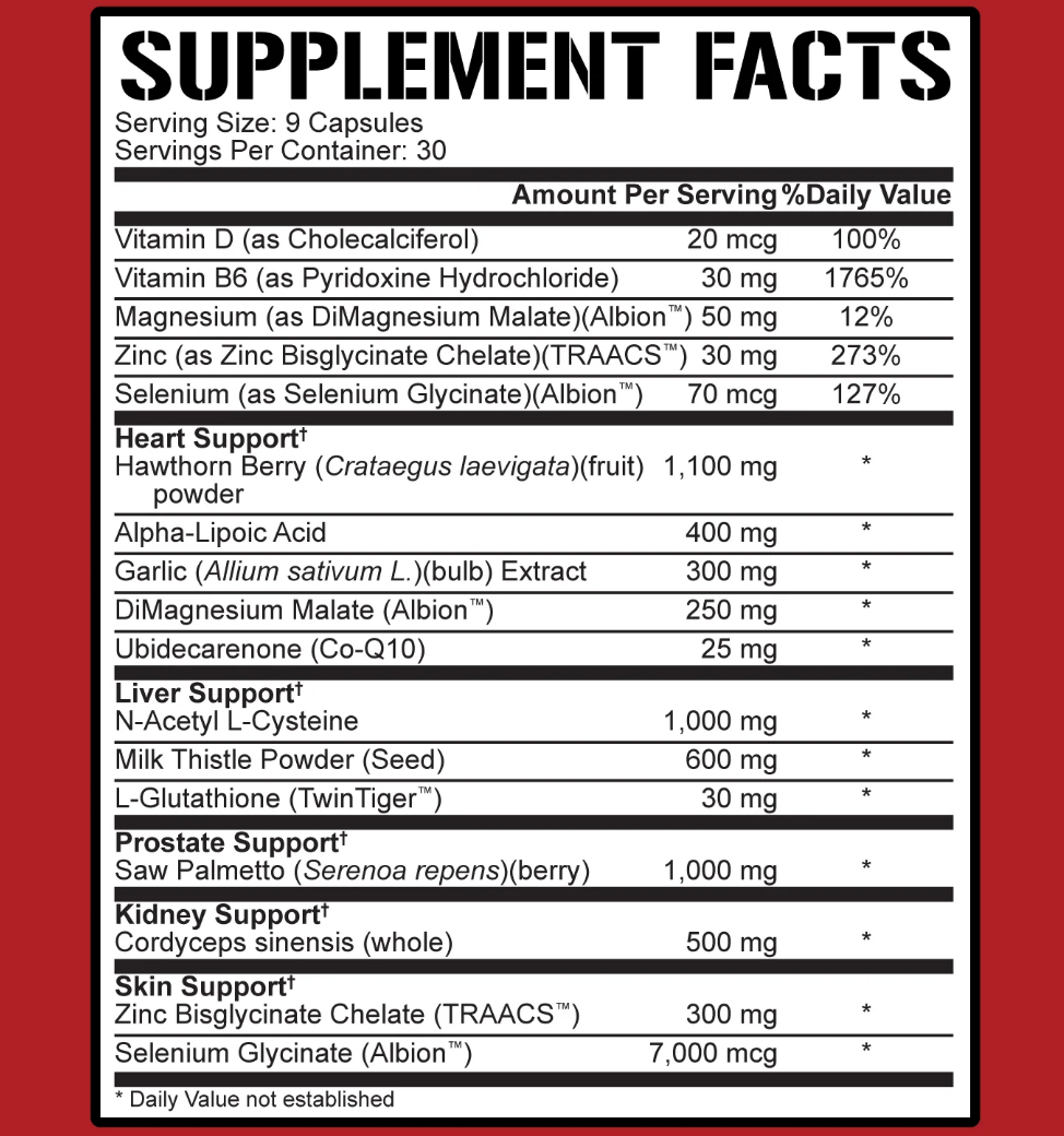 5% Nutrition Liver & Organ Defender - SuppPrep