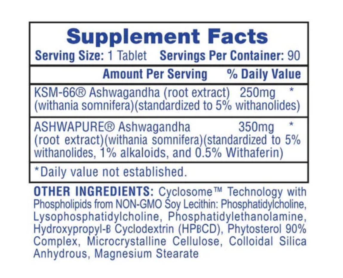 Hi-Tech Pharma Ashwagandha 600mg - SuppPrep