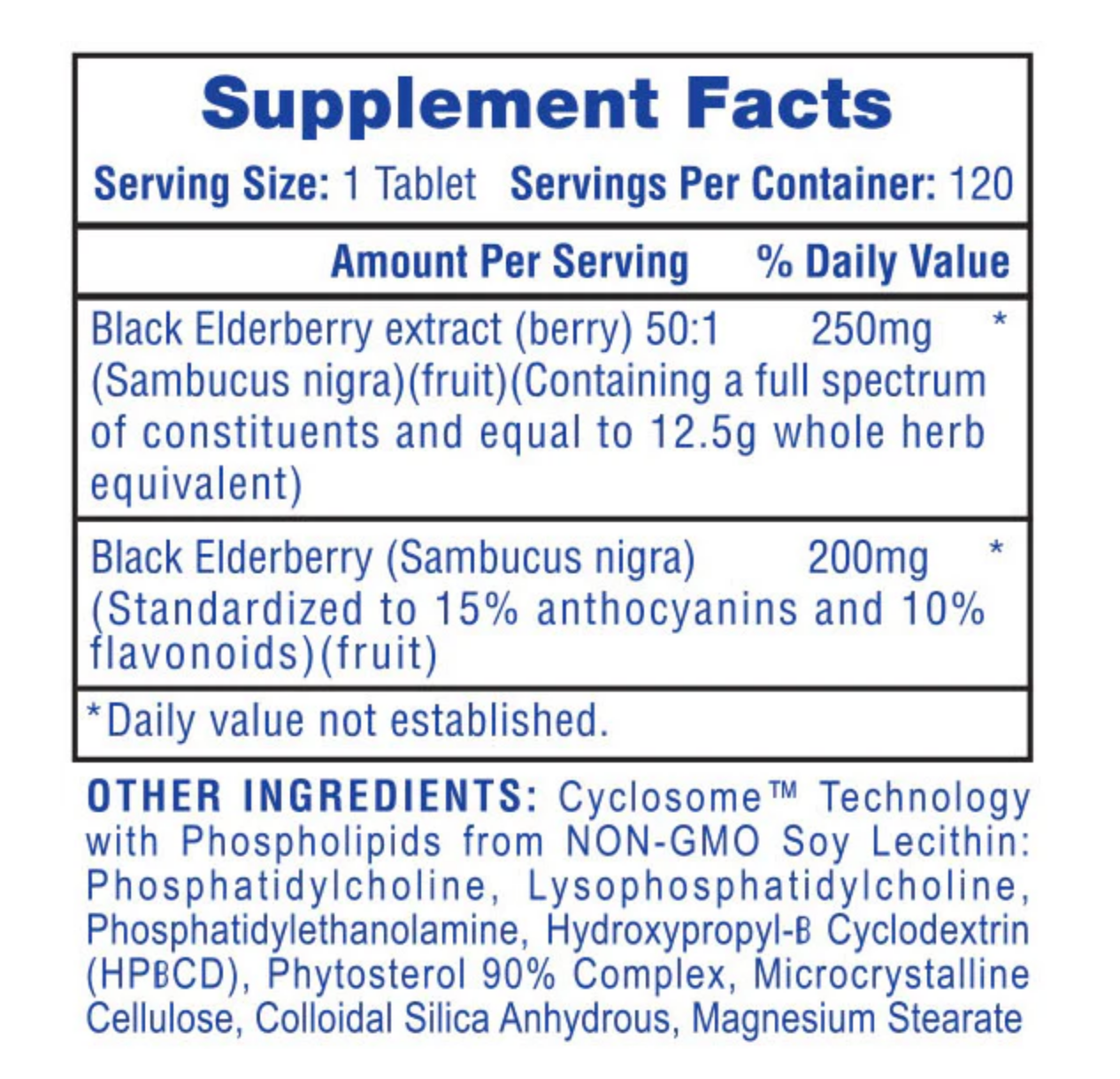 Hi-Tech Pharma Black Elderberry - SuppPrep