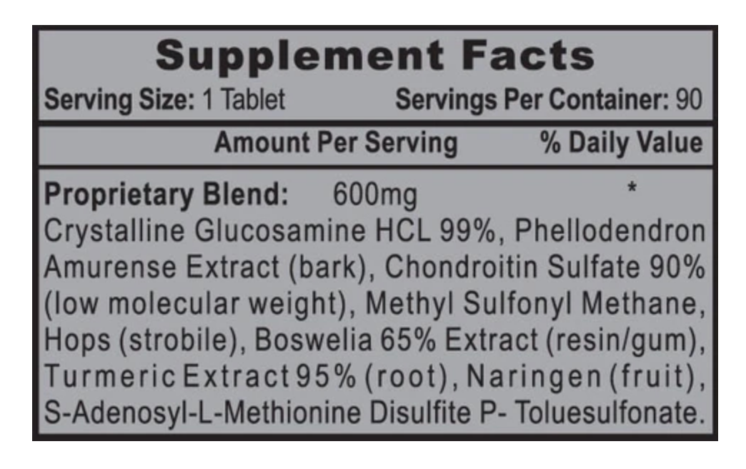 Hi-Tech Pharma Joint RX - SuppPrep
