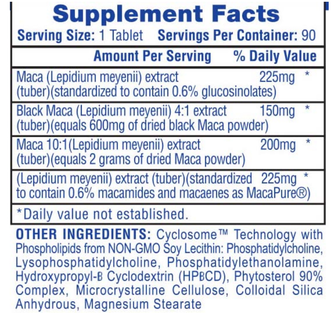 Hi-Tech Pharma MACA - SuppPrep