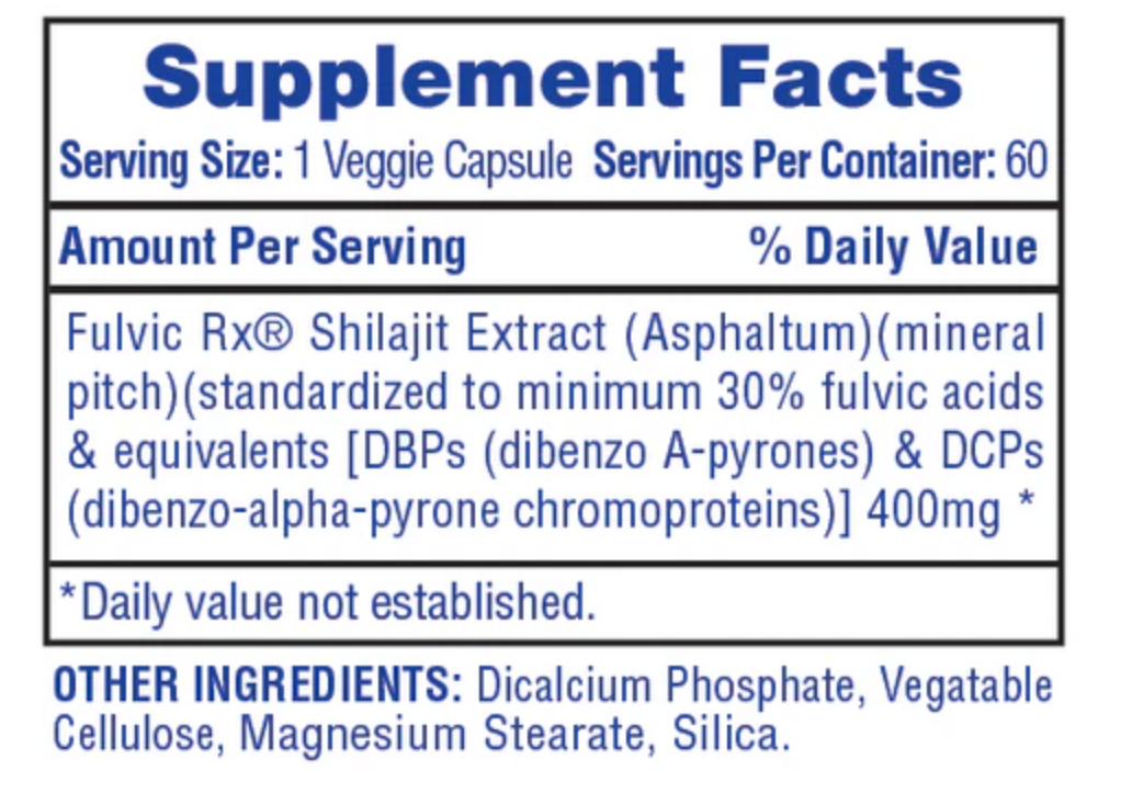 Hi-Tech Pharma Shilajit Extract - SuppPrep