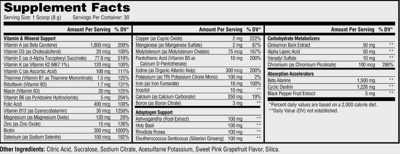Metabolic Nutrition Vitagen - SuppPrep