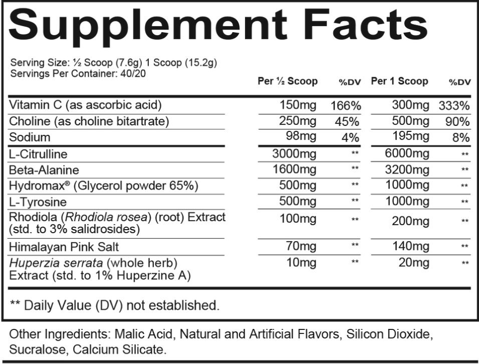 Redcon1 Total War Pump - SuppPrep