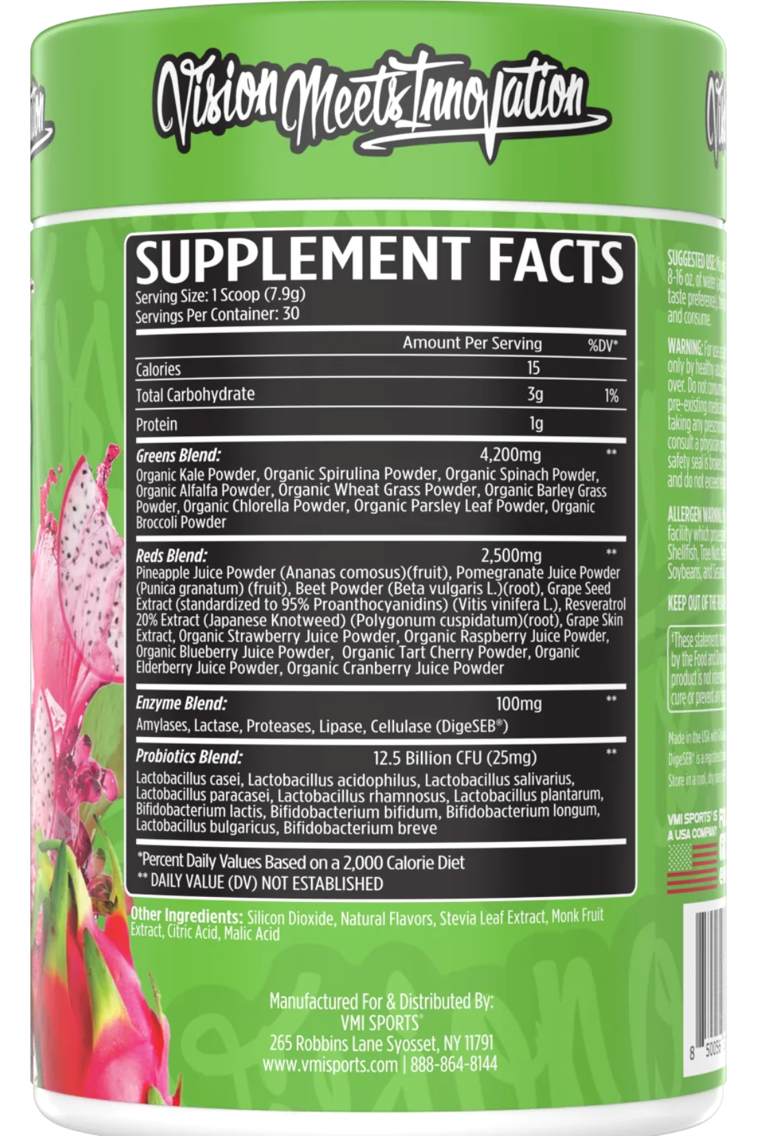 VMI Sports Greens & Reds - SuppPrep