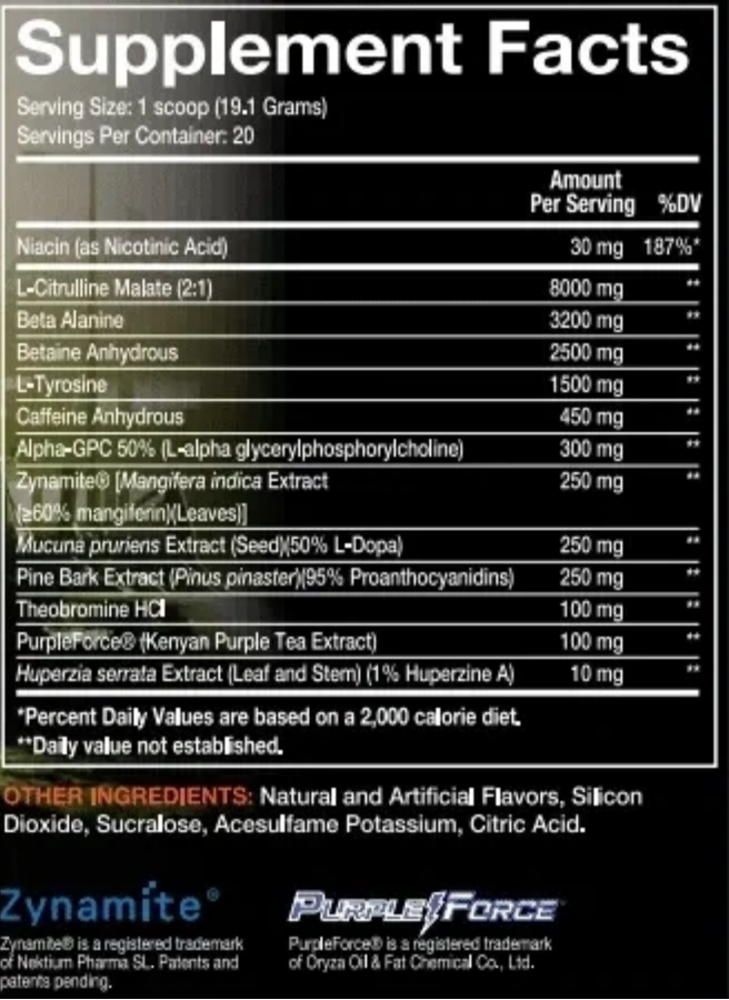 Merica Labz Z-Bomb Preworkout - SuppPrep