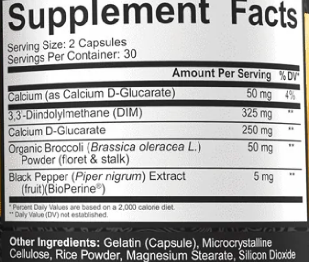 5% Nutrition DIM - SuppPrep