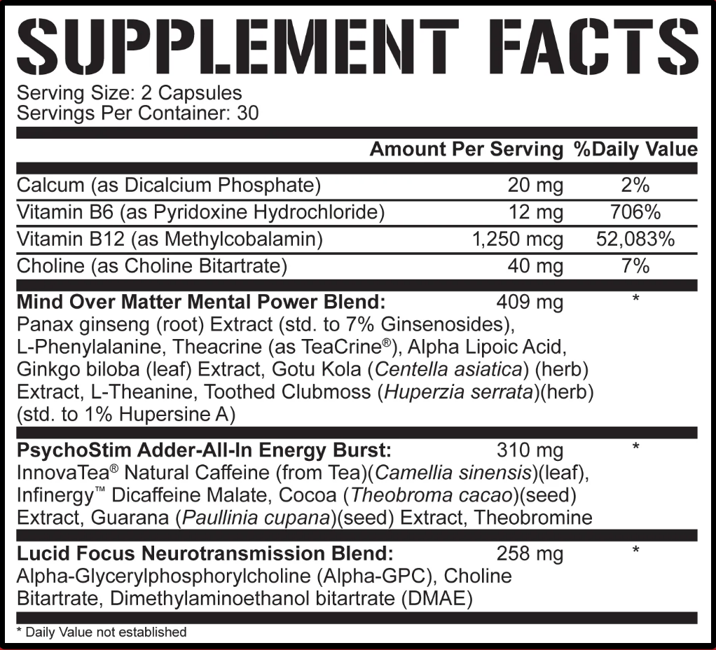 5% Nutrition Mentality - SuppPrep