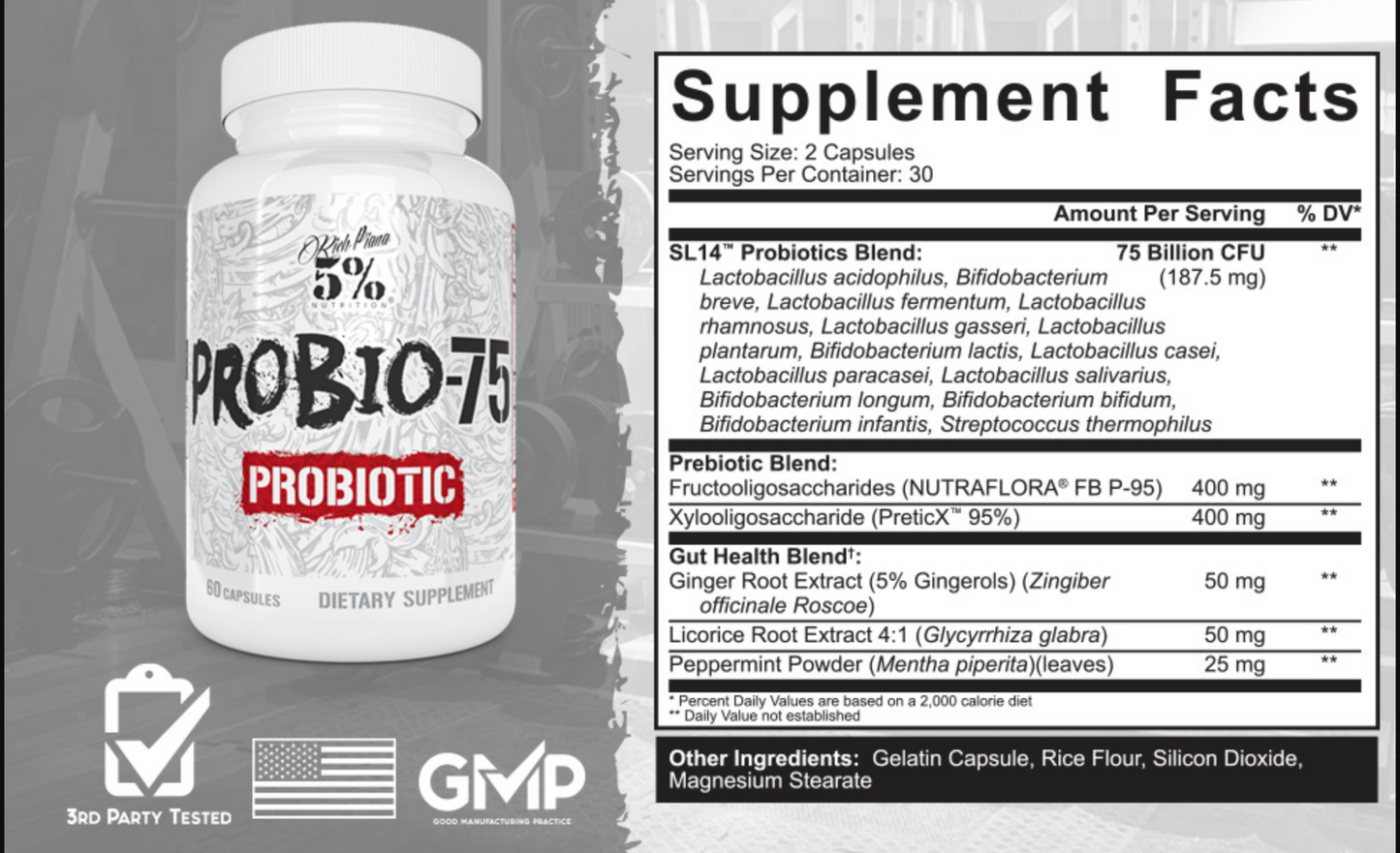 5% Nutrition Digest Enzymes - SuppPrep