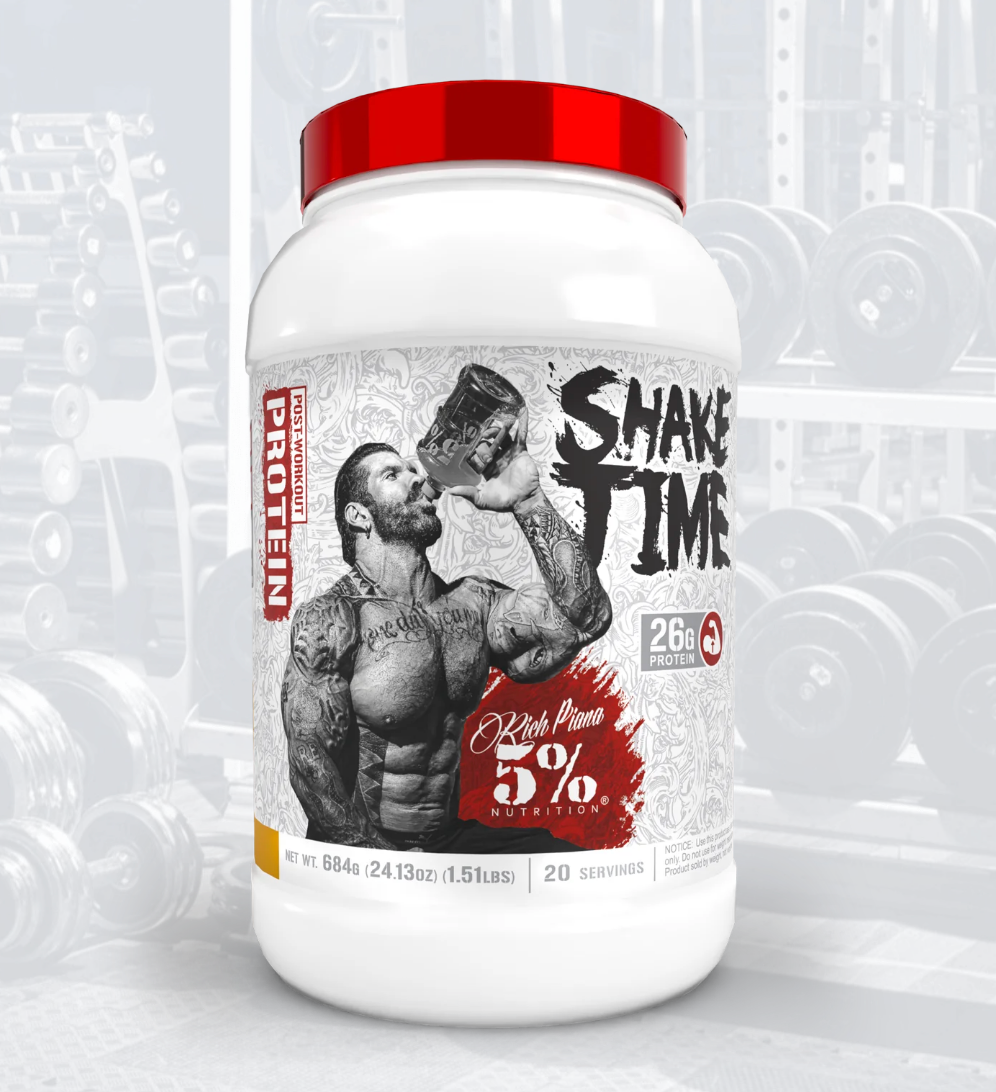 5% Nutrition Shake Time Whey Protein - SuppPrep