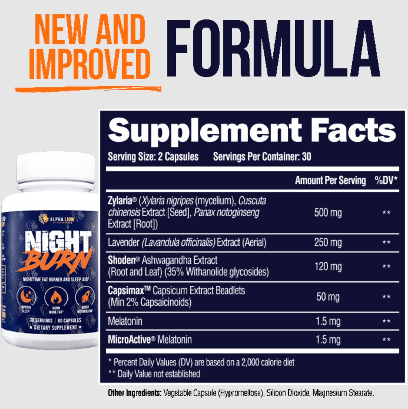 Alpha Lion Night Burn - SuppPrep