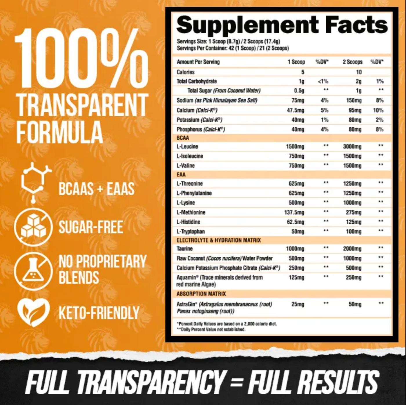 Alpha Lion Superhuman Intra - SuppPrep