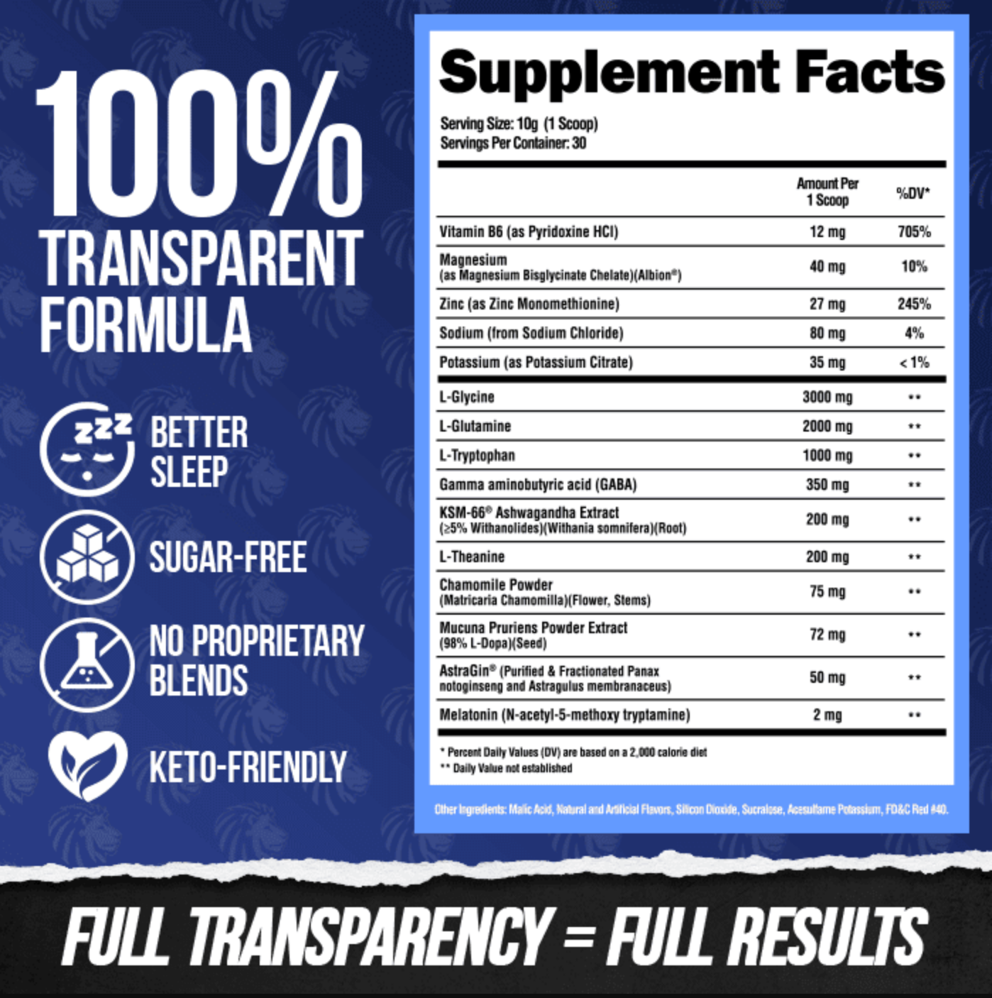 Alpha Lion Superhuman Sleep - SuppPrep