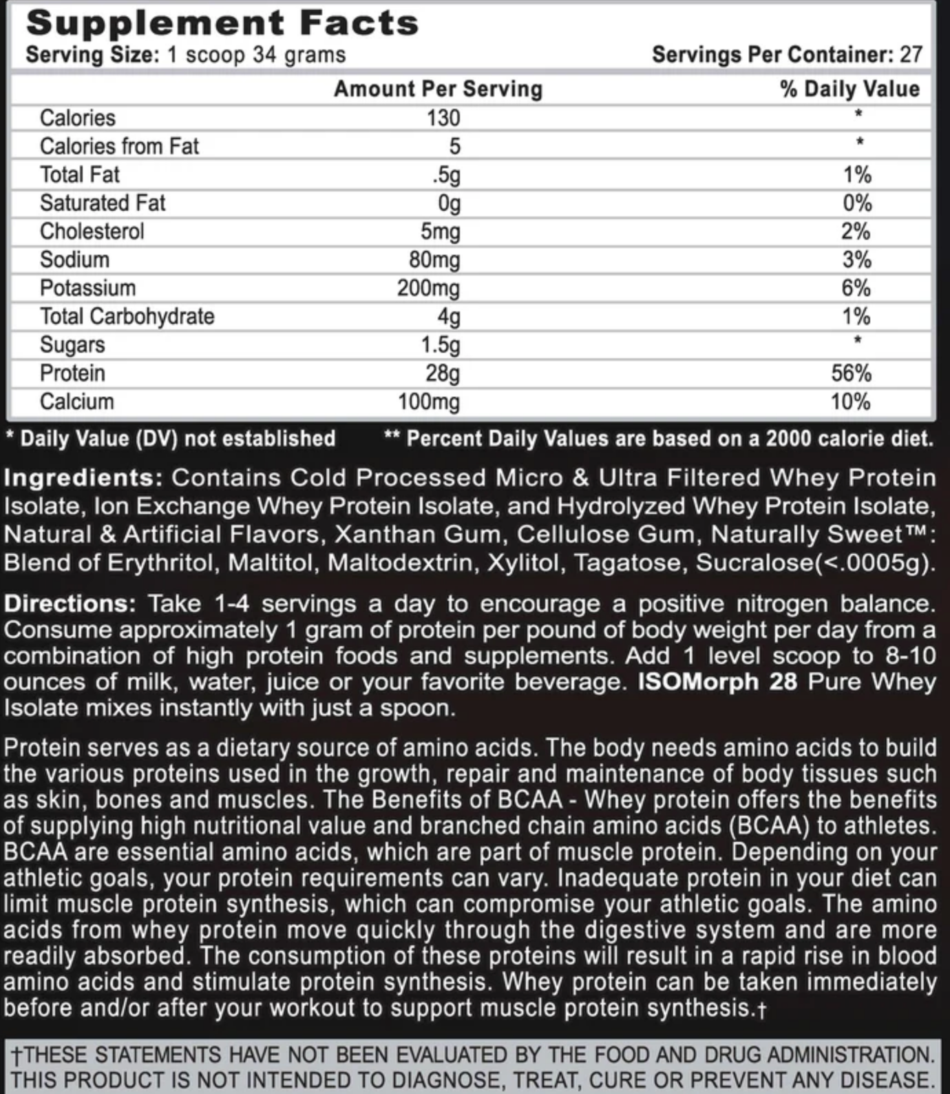 APS Isomorph 28 - SuppPrep