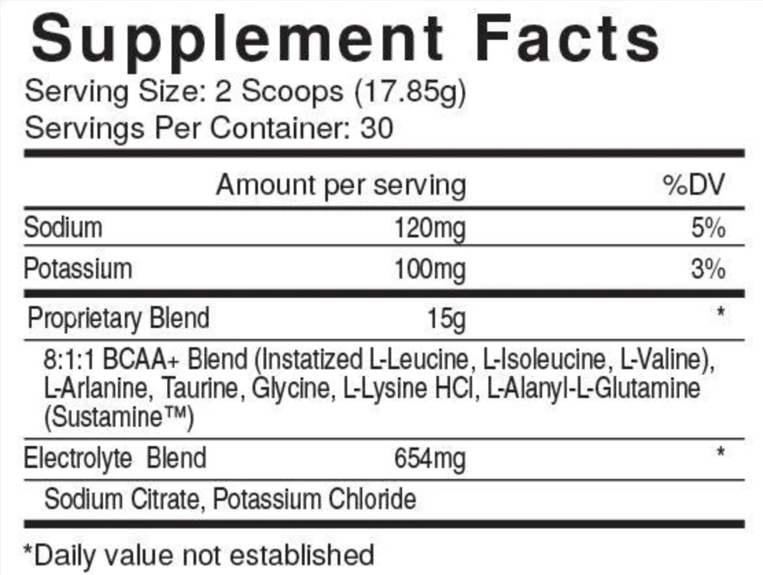 USP Labs BCAA Supreme Powder - SuppPrep