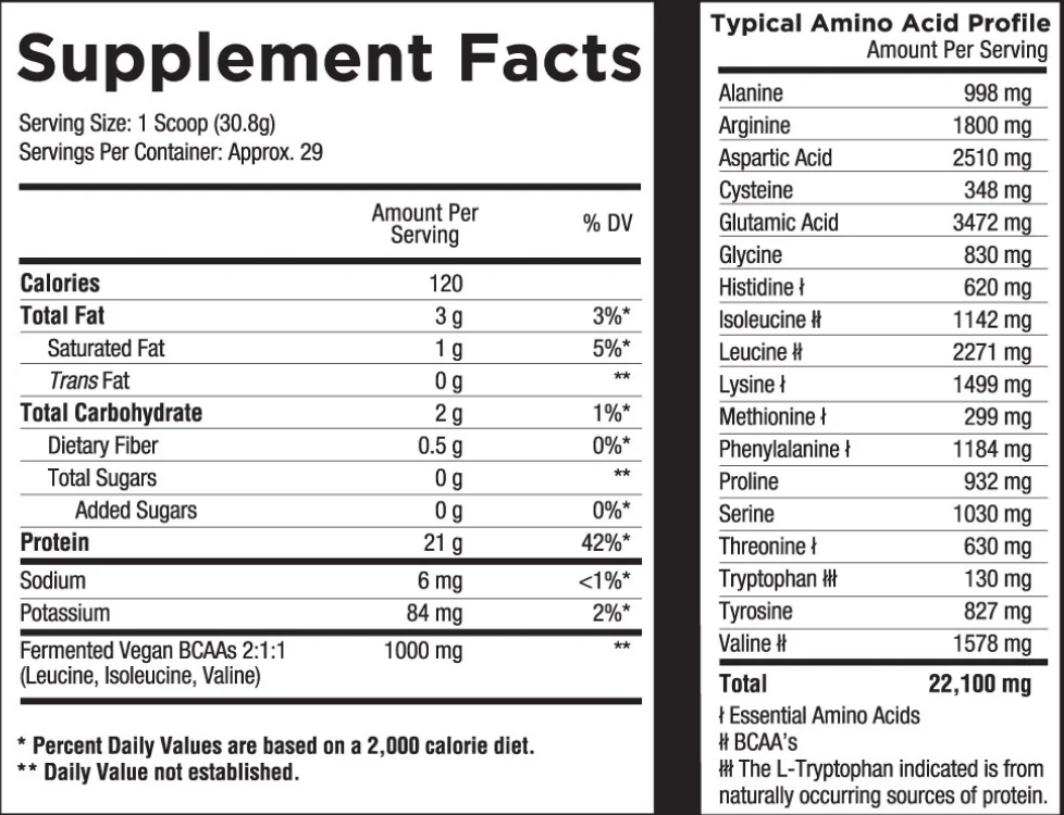 Core Nutritionals Vegan - SuppPrep
