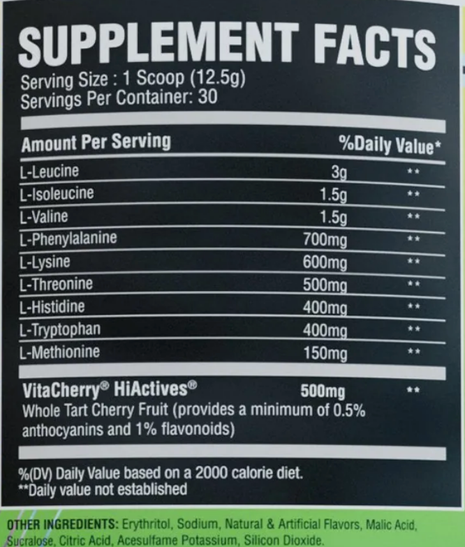 Chemix Lifestyle EAA+ - SuppPrep