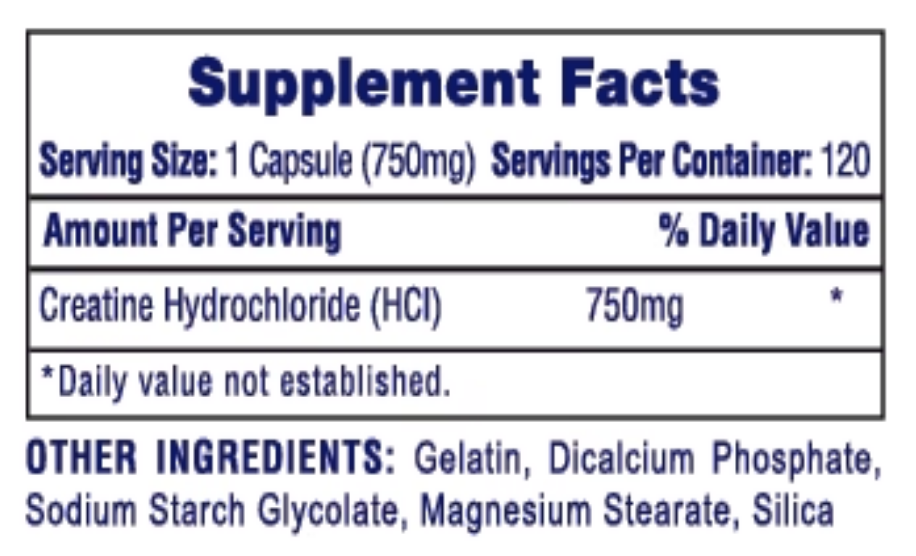 Hi-Tech Pharma Creatine HCL - SuppPrep