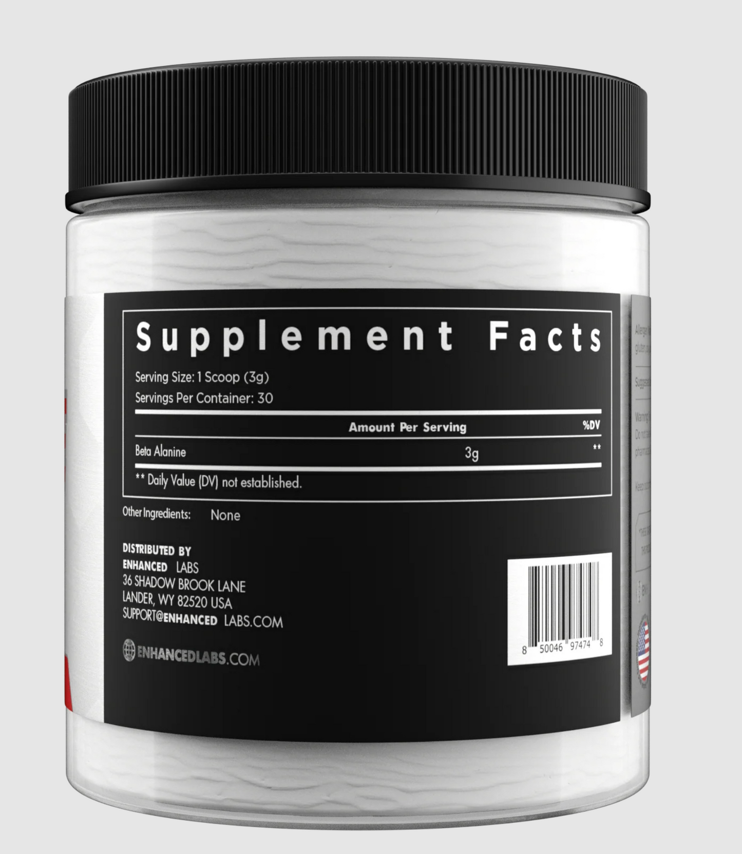 Enhanced Labs Beta Alanine - SuppPrep