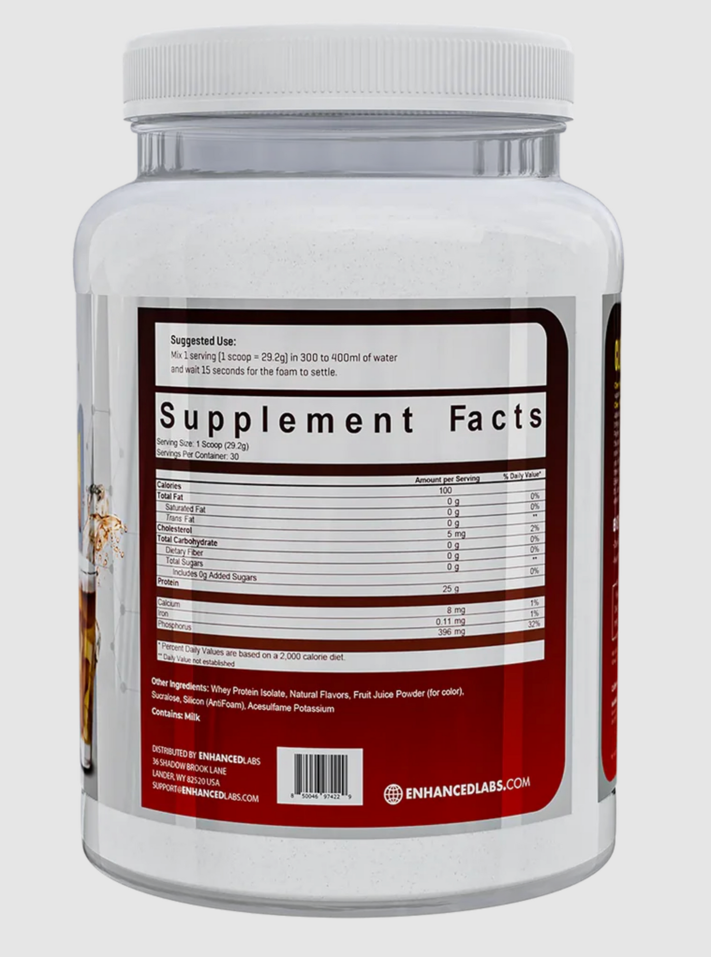 Enhanced Labs Clear Whey Protein Isolate - SuppPrep