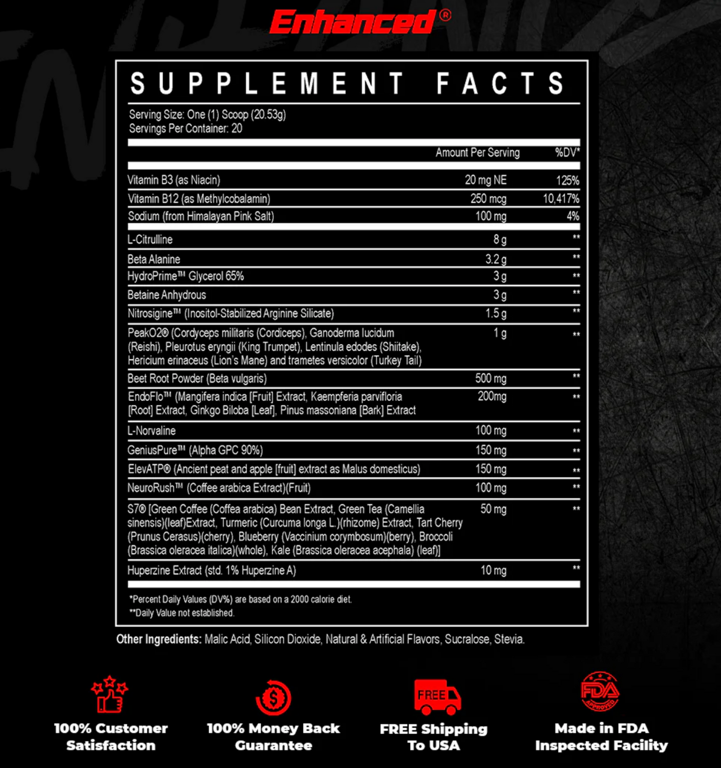 Enhanced Labs Max Pump - SuppPrep