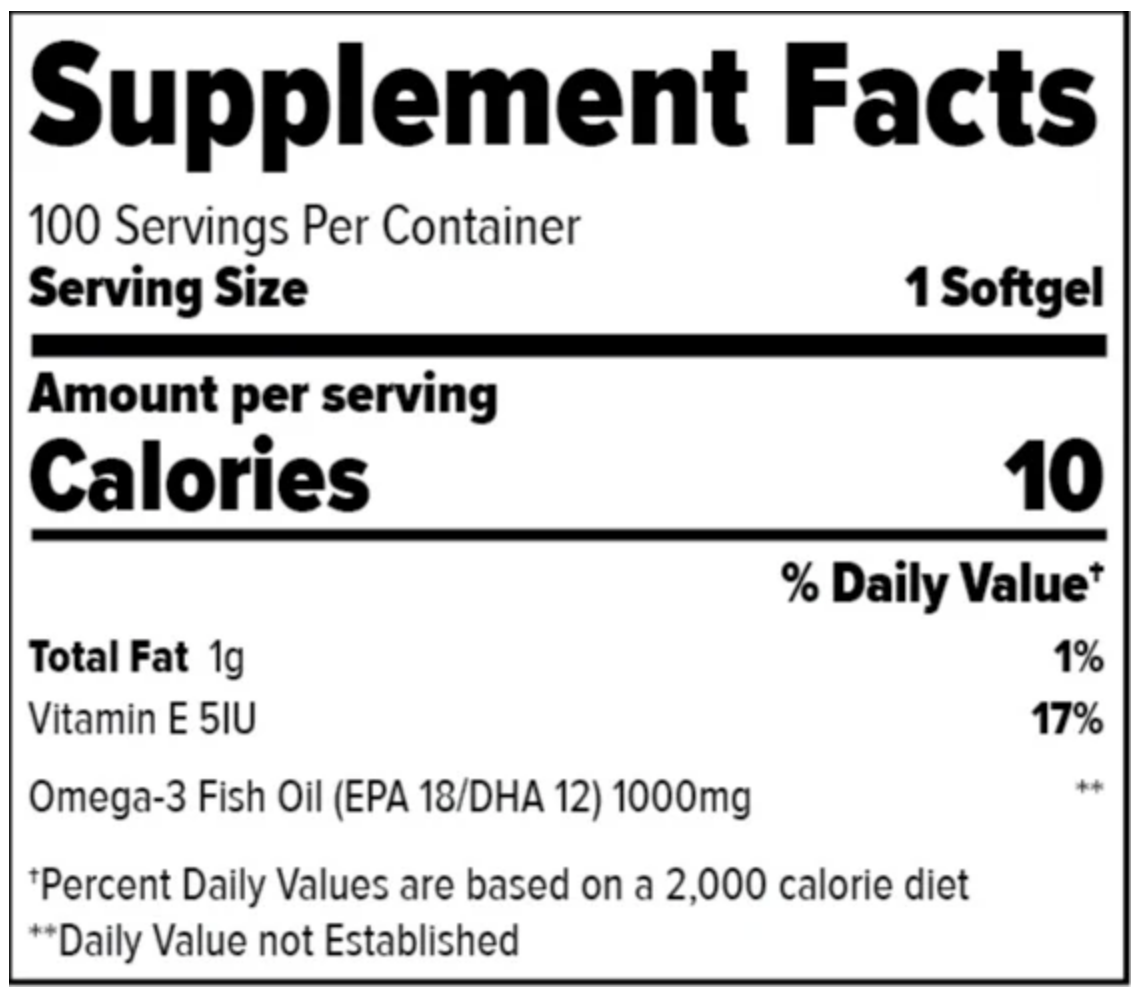Finaflex Fish Oil - SuppPrep