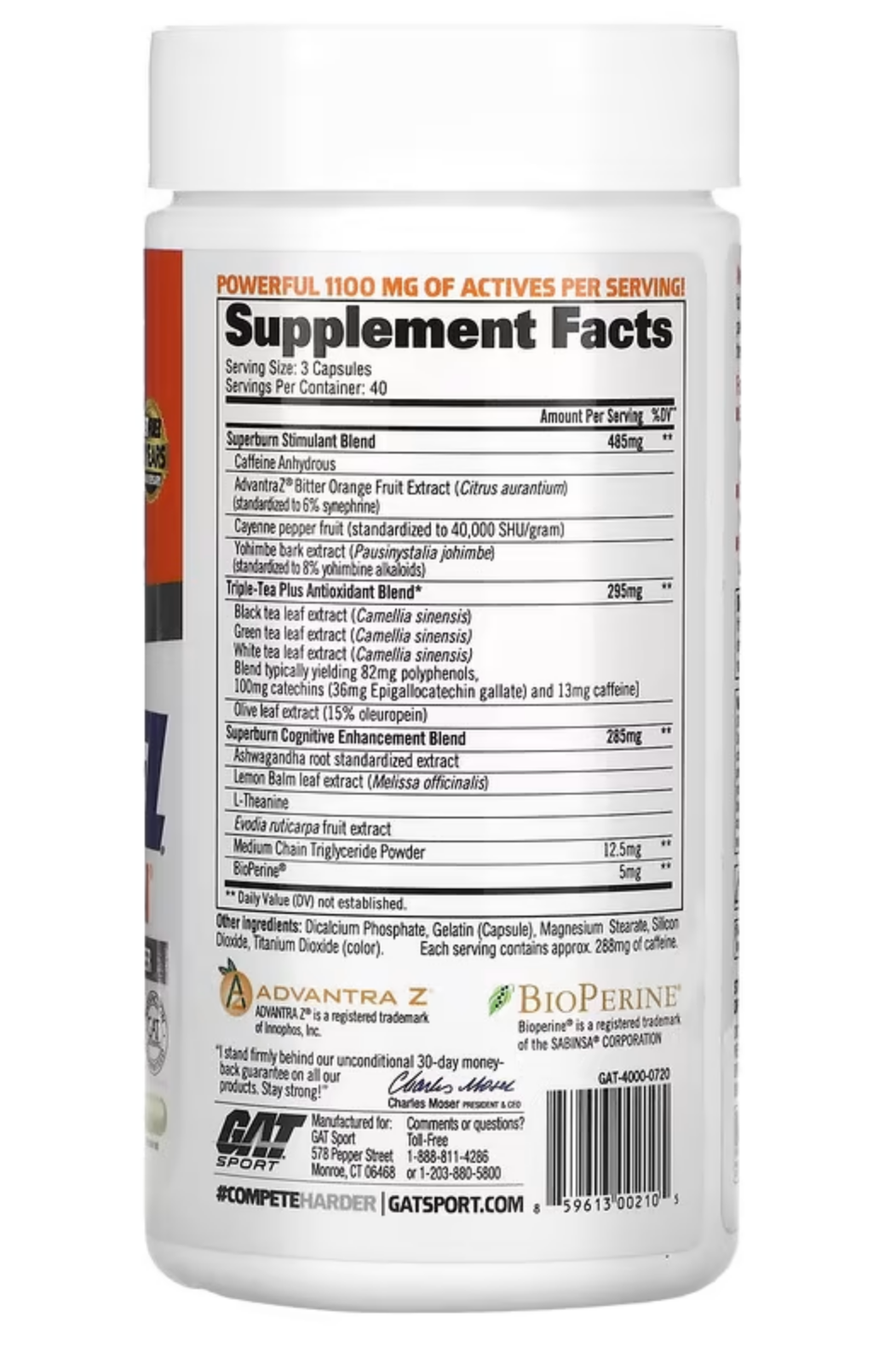 GAT JetFuel Superburn - SuppPrep