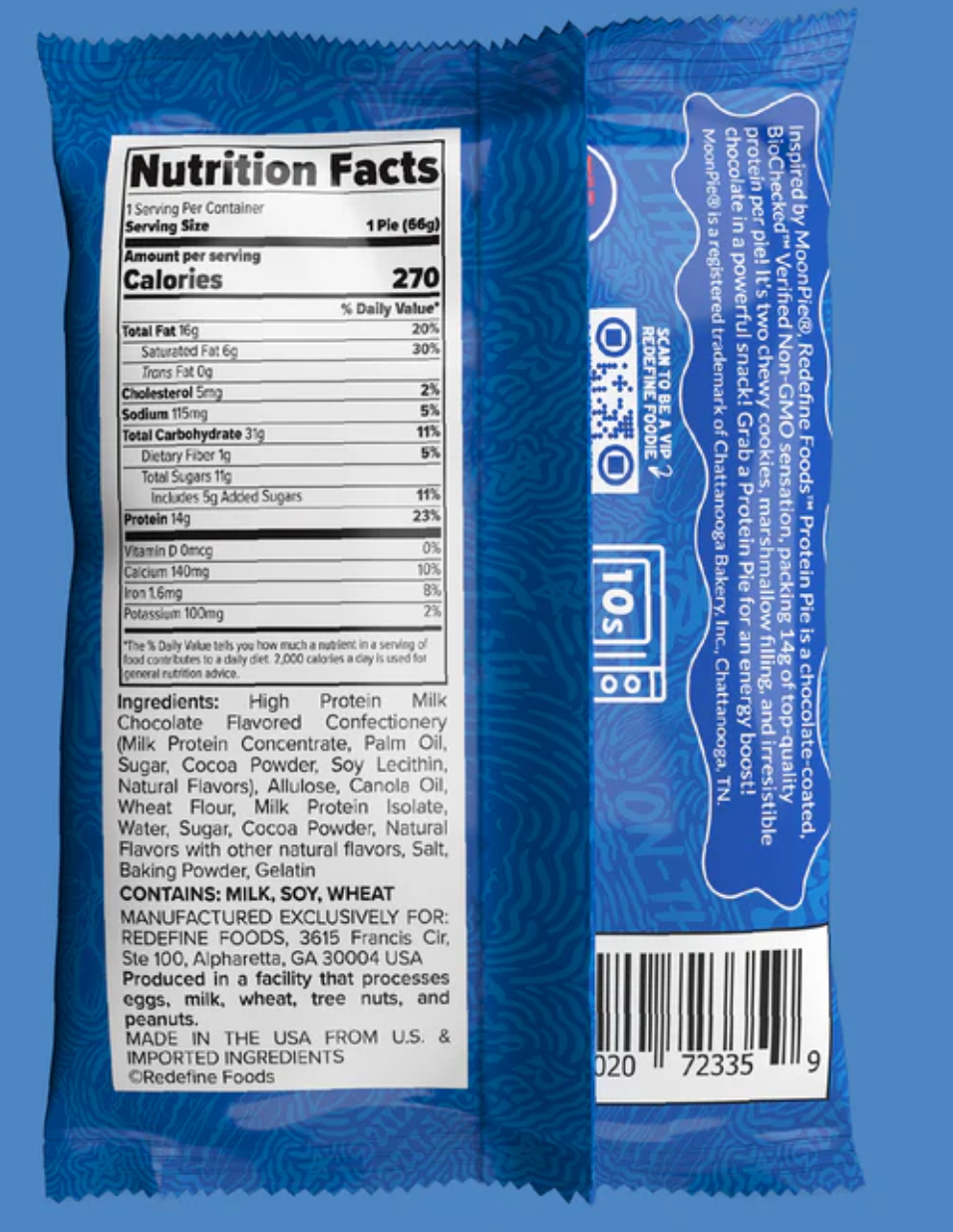 Redefine Foods Protein Moon Pie - SuppPrep
