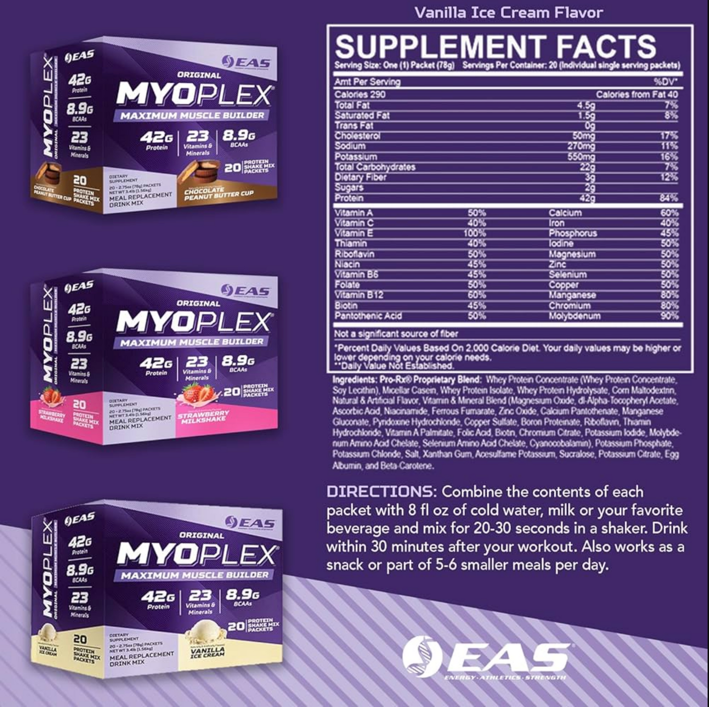 EAS Sports Myoplex Maximum Muscle Builder - SuppPrep