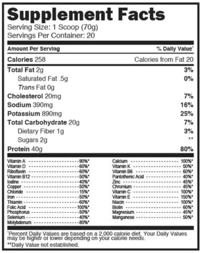 Hi-Tech Pharma Ideal Meal - SuppPrep