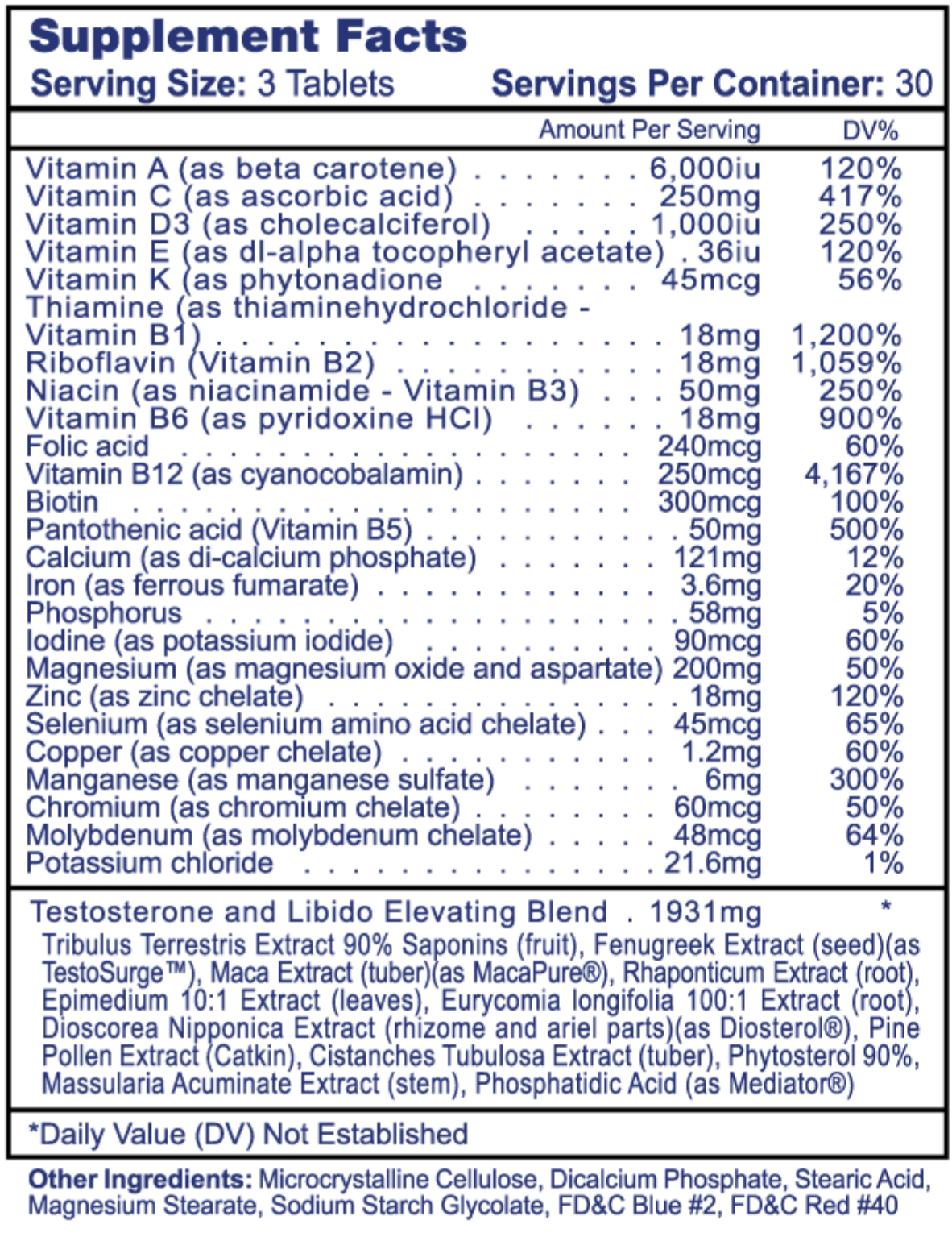 Hi-Tech Pharma Testovite - SuppPrep