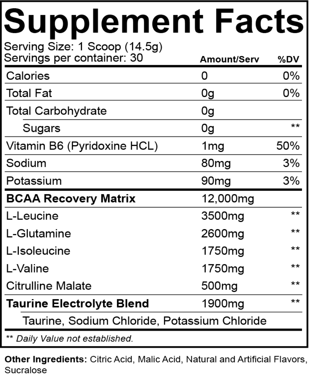 NutraKey BCAA Optima - SuppPrep