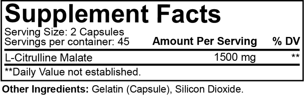 NutraKey Citrulline Malate - SuppPrep
