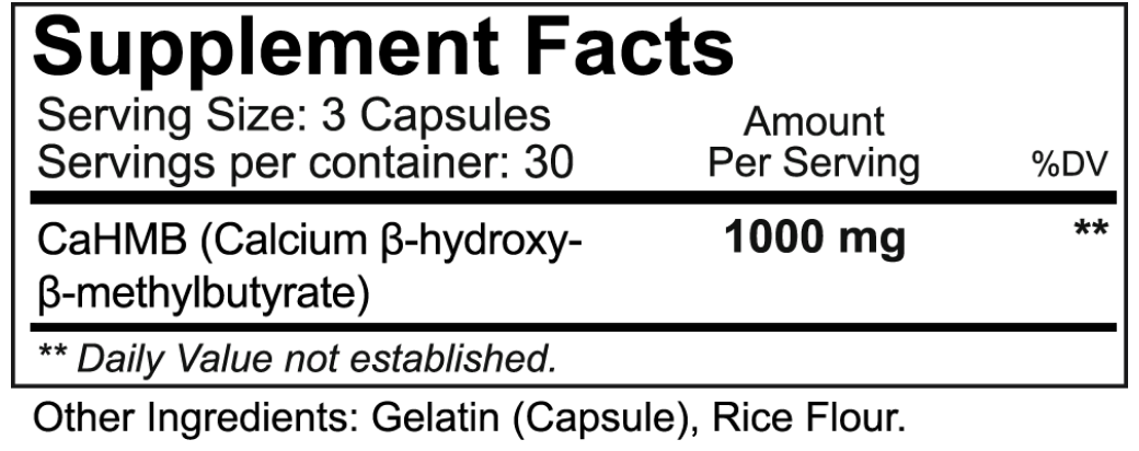 NutraKey HMB - SuppPrep