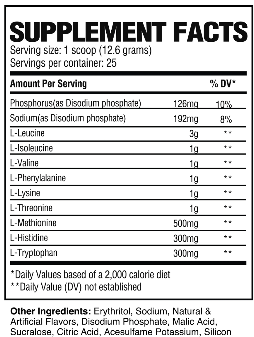 Raw Nutrition EAA - SuppPrep